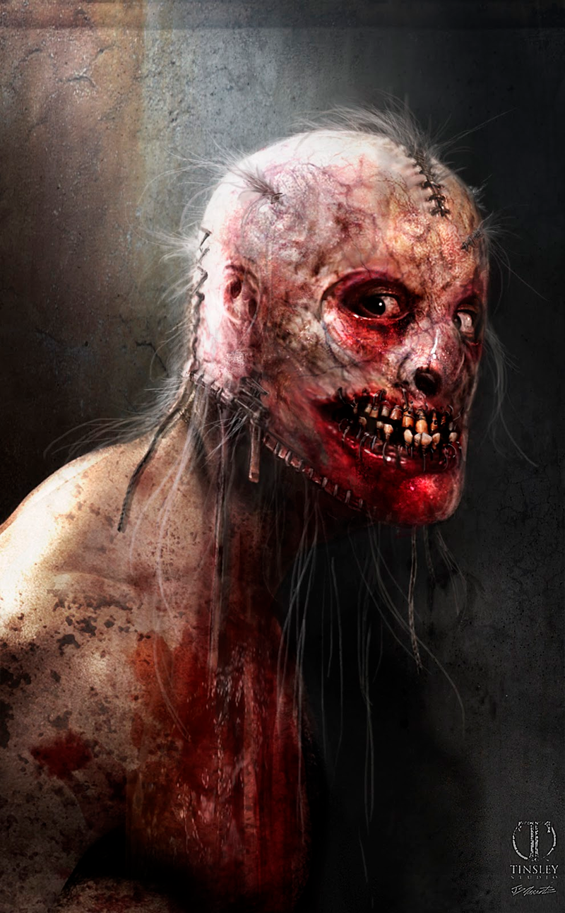 Illustration for article titled An even more revolting vision of American Horror Story Asylum's aliens